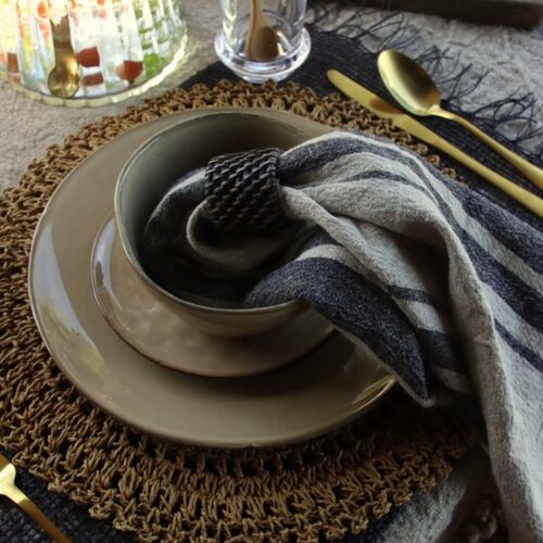 Placemat bruin 38cm