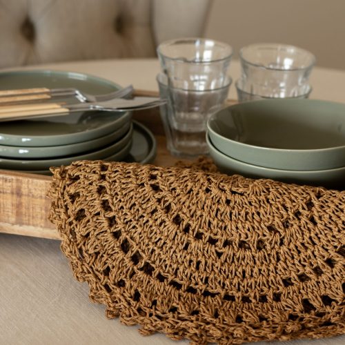 Placemat Camel Ø38CM 16 Duurzame placemat
