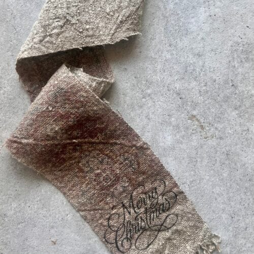 Shabby Kelim Kerstlint 4 Shabby Kelim Kerstlint 2