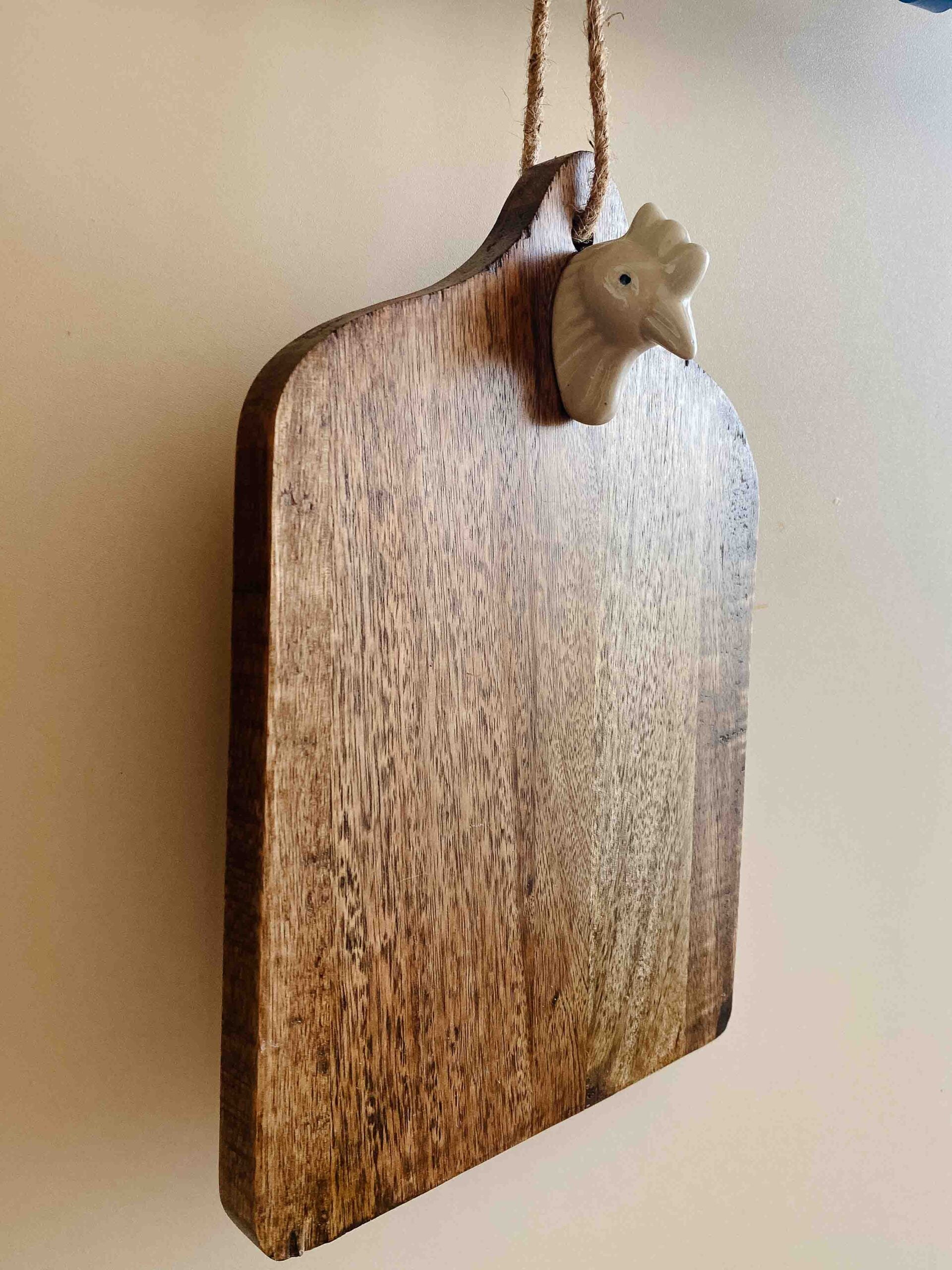 Houten Serveerplank kip Houten Serveerplank kip