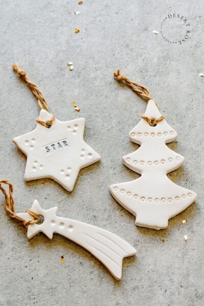Een Vintage Kerst: Ideeën voor een Landelijke & Sobere Kerstdecoratie 15 Keramische kerst hangers