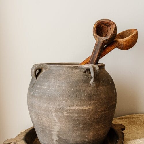 Landelijke grijze kruik