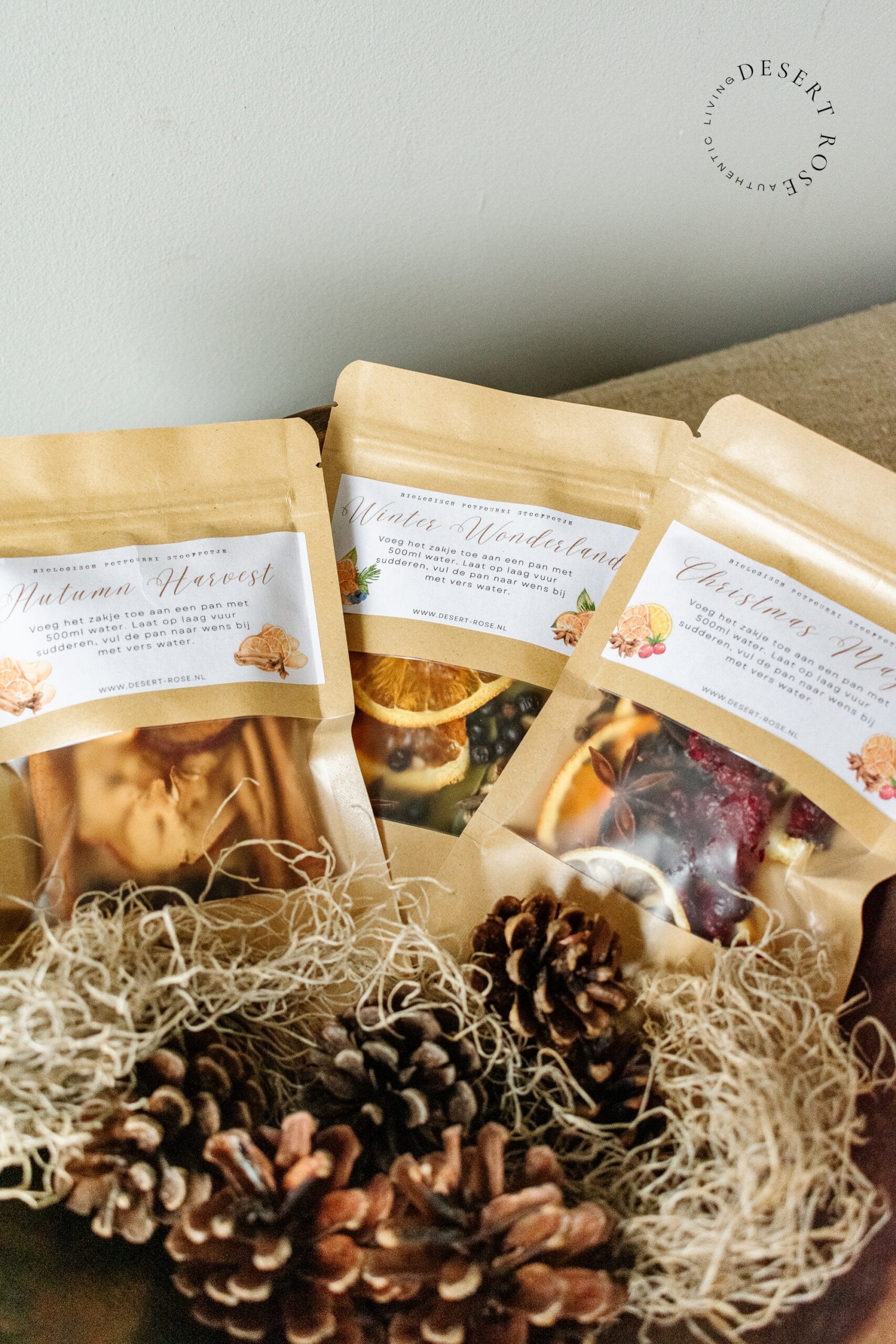 Biologische potpourri voor het herfst seizoen Biologische potpourri voor het herfst seizoen
