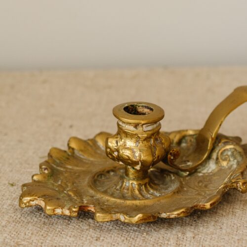 Antieke koperen blaker