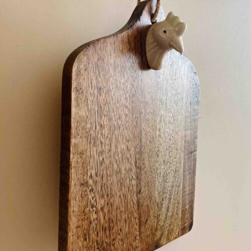 Houten snijplank serveerplank Kip 4 Houten Serveerplank kip