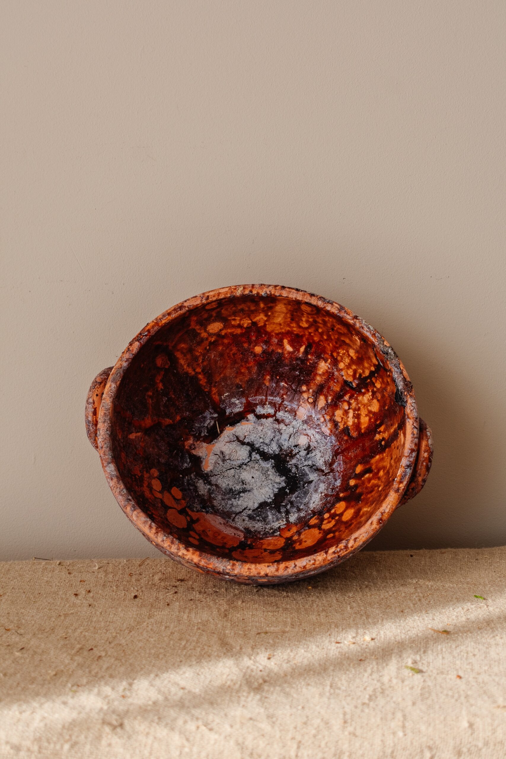 Terracotta hars schaal Terracotta hars schaal