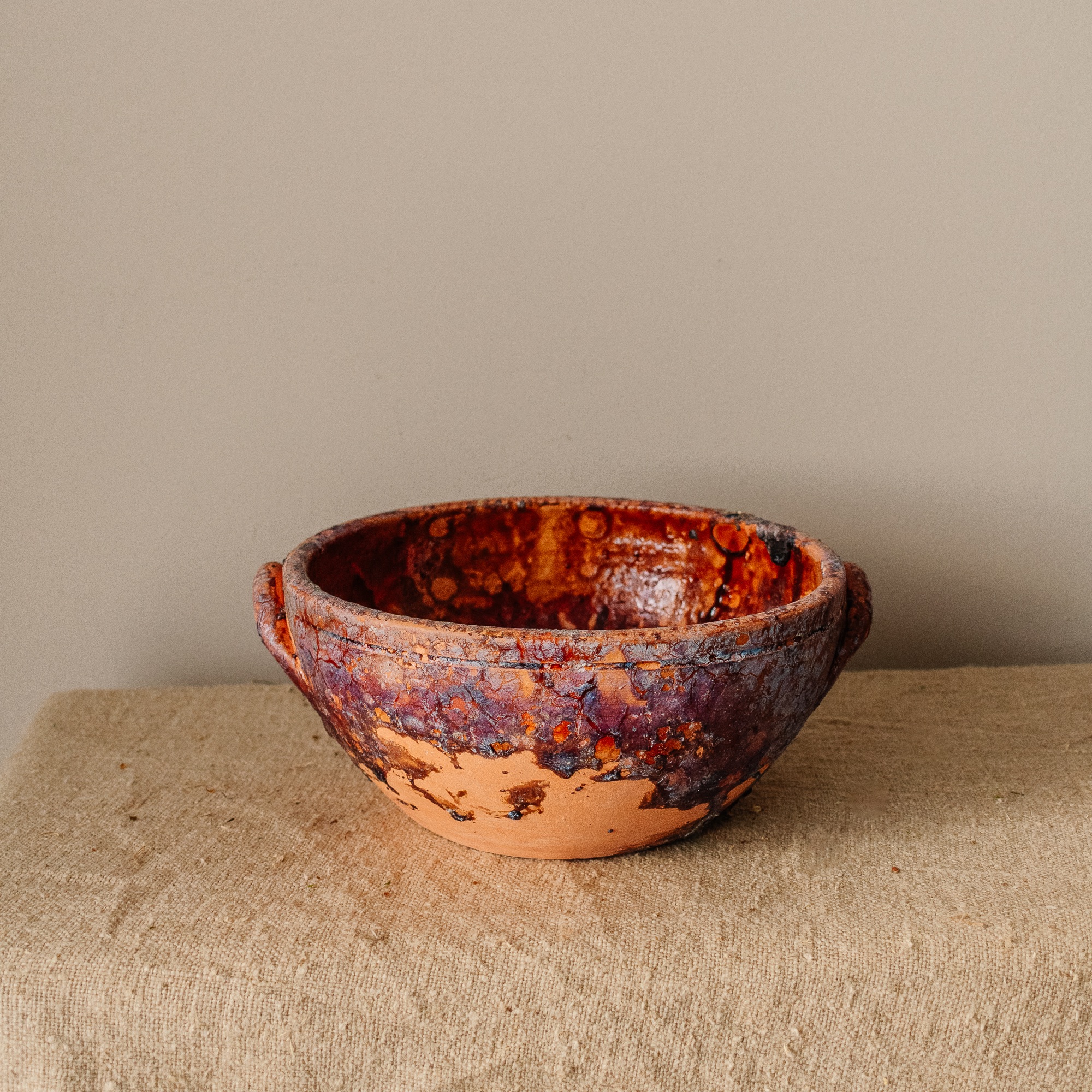 Terracotta hars schaal Terracotta hars schaal