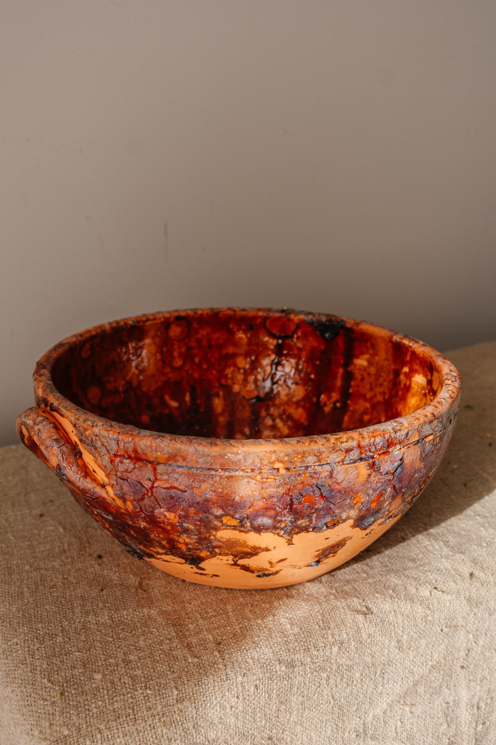 Terracotta hars schaal Terracotta hars schaal