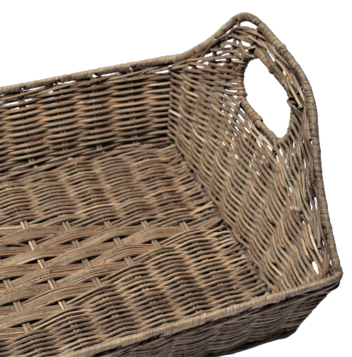 Rieten dienblad Rieten dienblad