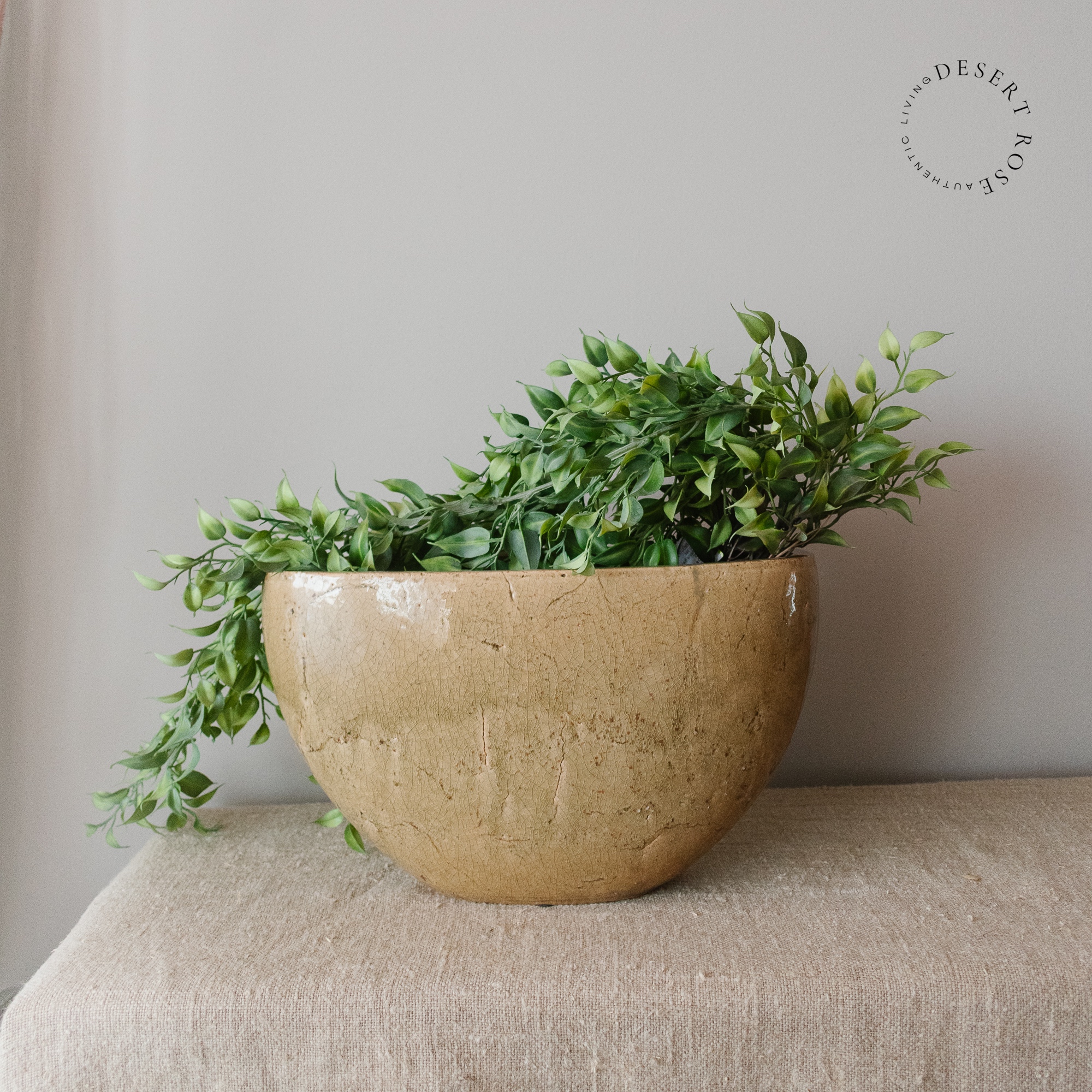 Planter Oval Basic Khaki Olive Planter Oval Basic Khaki Olive
