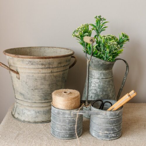 Zinken Emmer met handvat