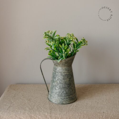 Tinnen Kan met handvat 2 Tinnen kan met handvat