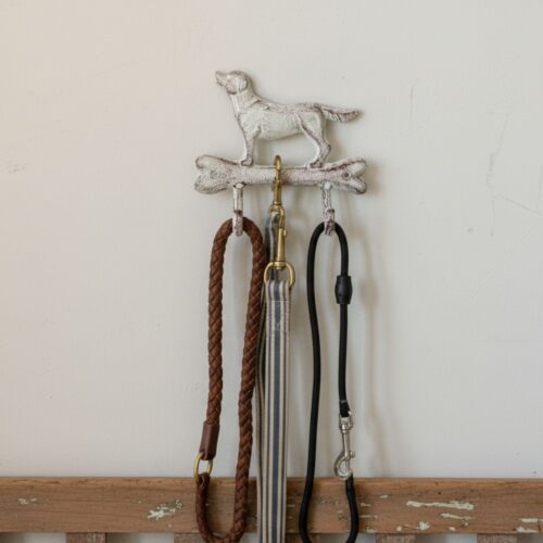 Kapstok haak gietijzer hond