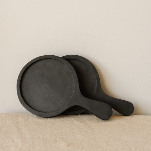 Houten tapas plankjes zwart