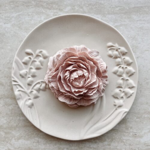 Pioenroos diffuser vintage pink voor aromatherapie