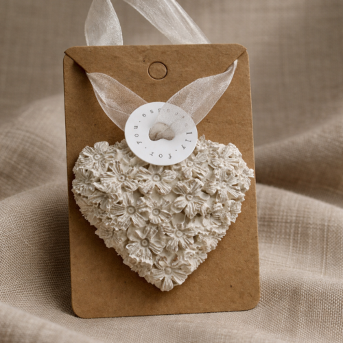 Hartvormige hanger 10 stuks 2