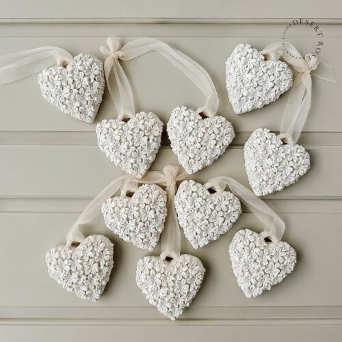 Uitdeelcadeau Harthanger wit